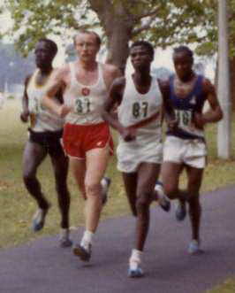 Dave Cowell Commonwealth Games Marathon 74 \"Dave